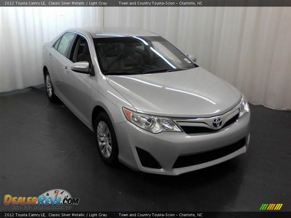 2012 Toyota Camry LE Classic Silver Metallic / Light Gray Photo #1