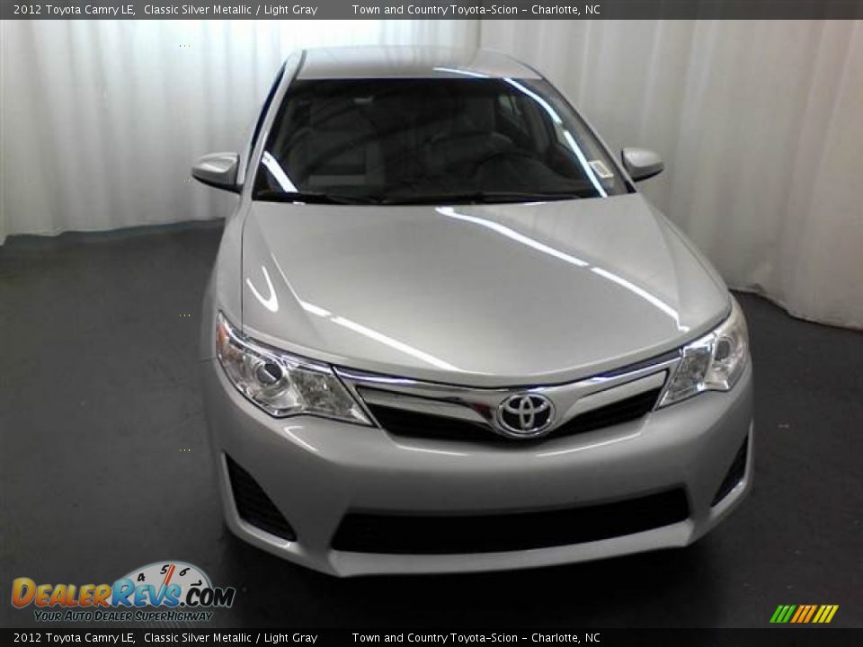 2012 Toyota Camry LE Classic Silver Metallic / Light Gray Photo #2