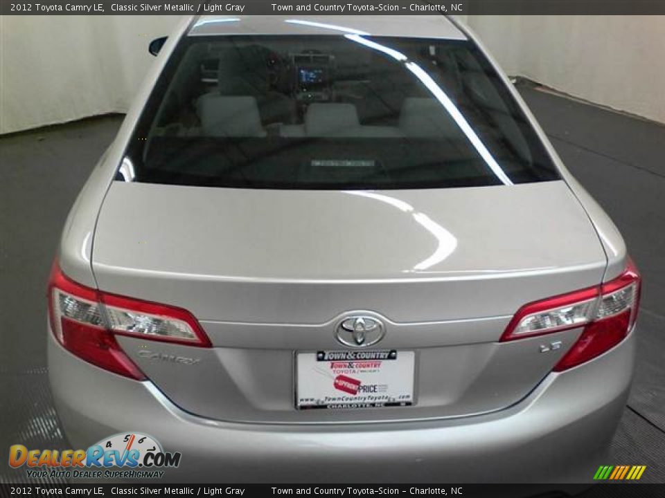 2012 Toyota Camry LE Classic Silver Metallic / Light Gray Photo #3