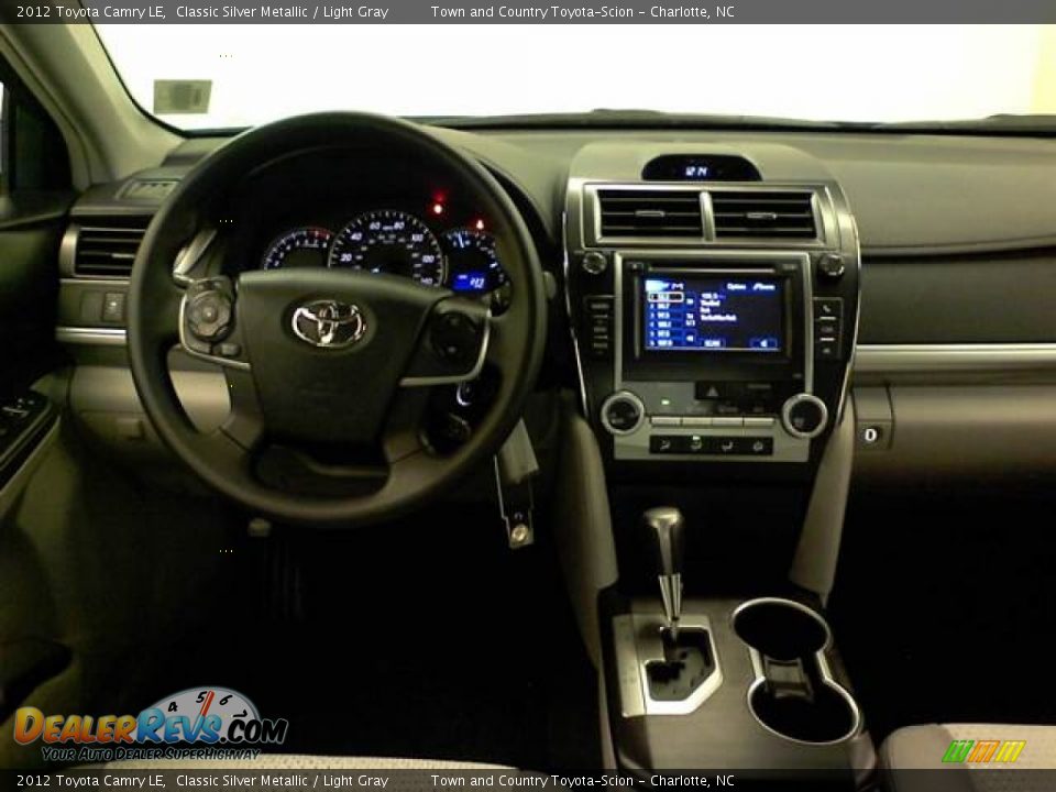 2012 Toyota Camry LE Classic Silver Metallic / Light Gray Photo #7