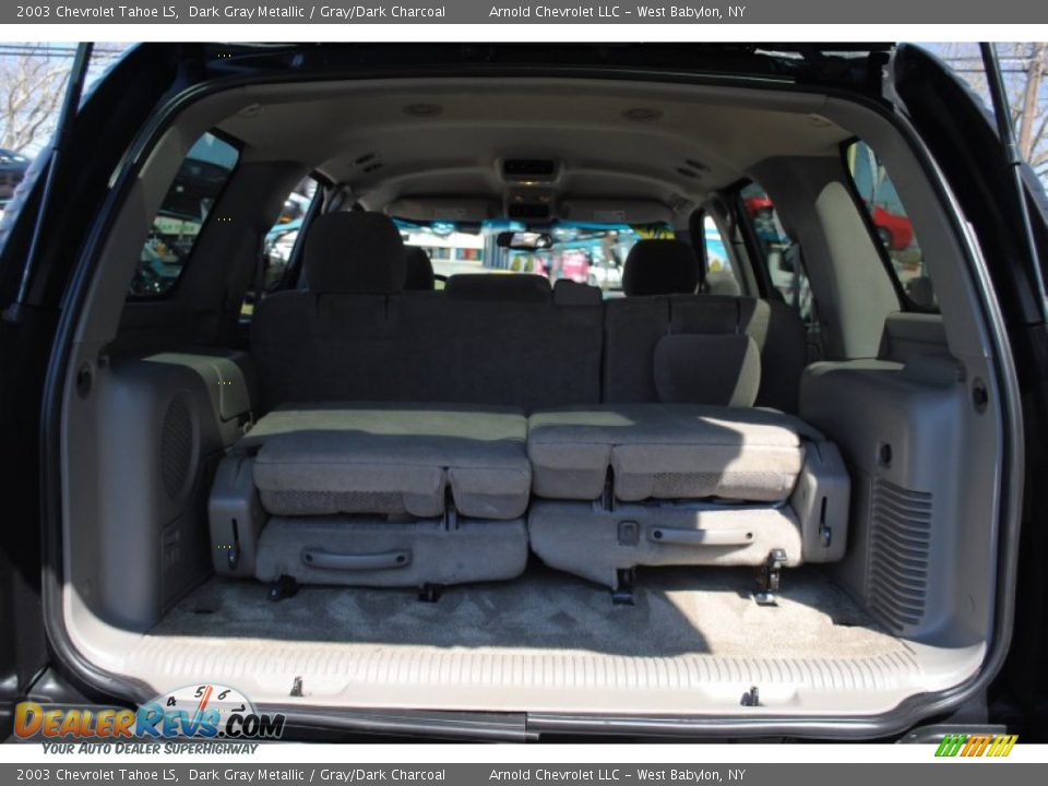 2003 Chevrolet Tahoe LS Dark Gray Metallic / Gray/Dark Charcoal Photo #16