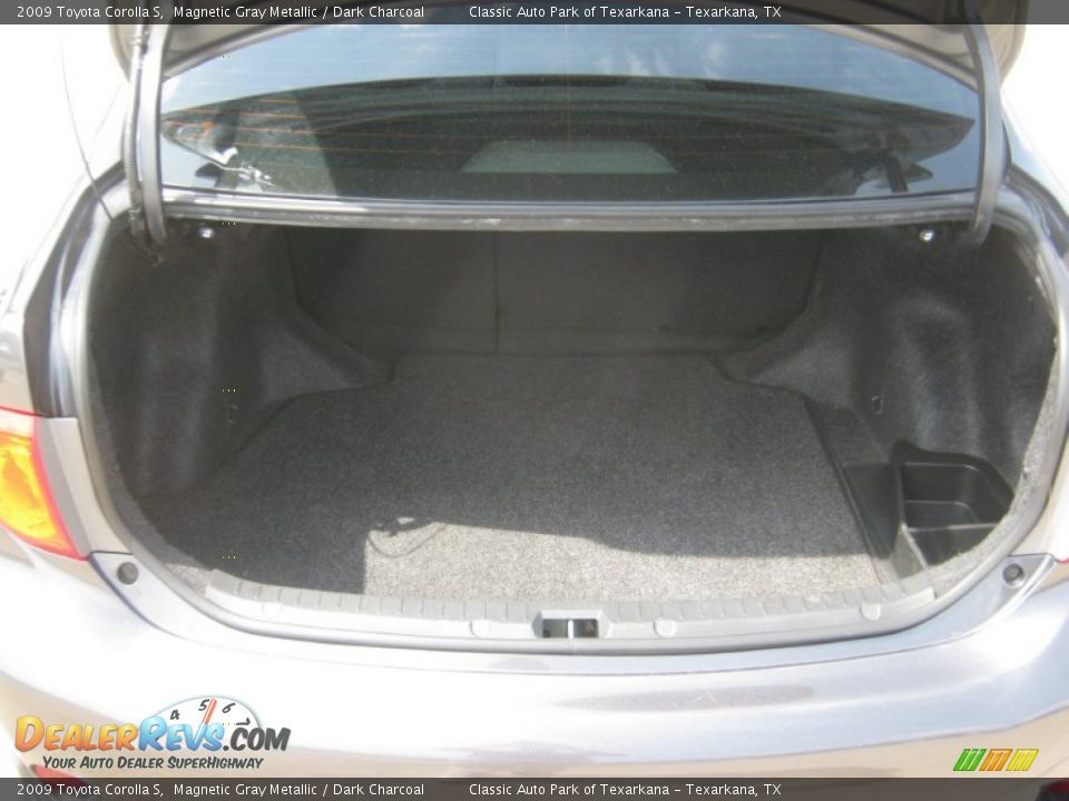 2009 Toyota Corolla S Magnetic Gray Metallic / Dark Charcoal Photo #16