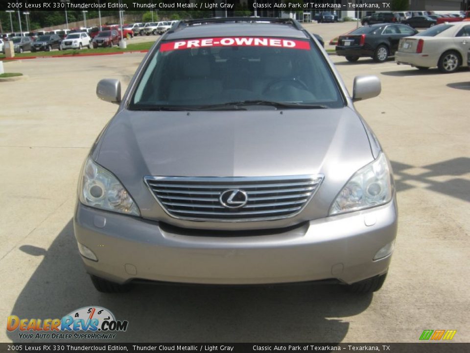 2005 Lexus RX 330 Thundercloud Edition Thunder Cloud Metallic / Light Gray Photo #8