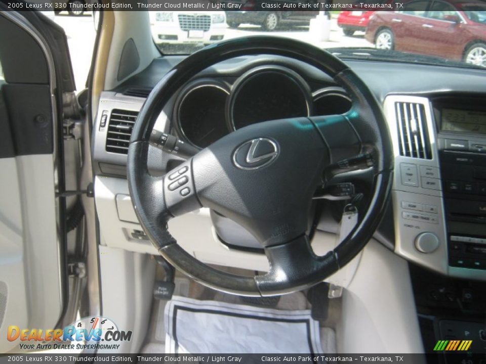2005 Lexus RX 330 Thundercloud Edition Thunder Cloud Metallic / Light Gray Photo #10