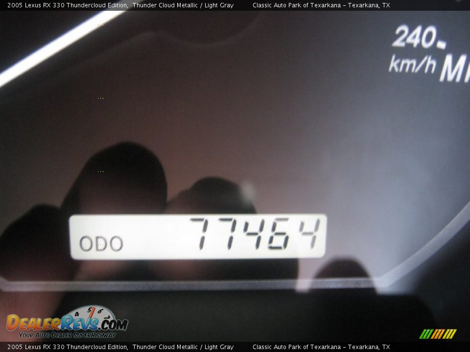 2005 Lexus RX 330 Thundercloud Edition Thunder Cloud Metallic / Light Gray Photo #11