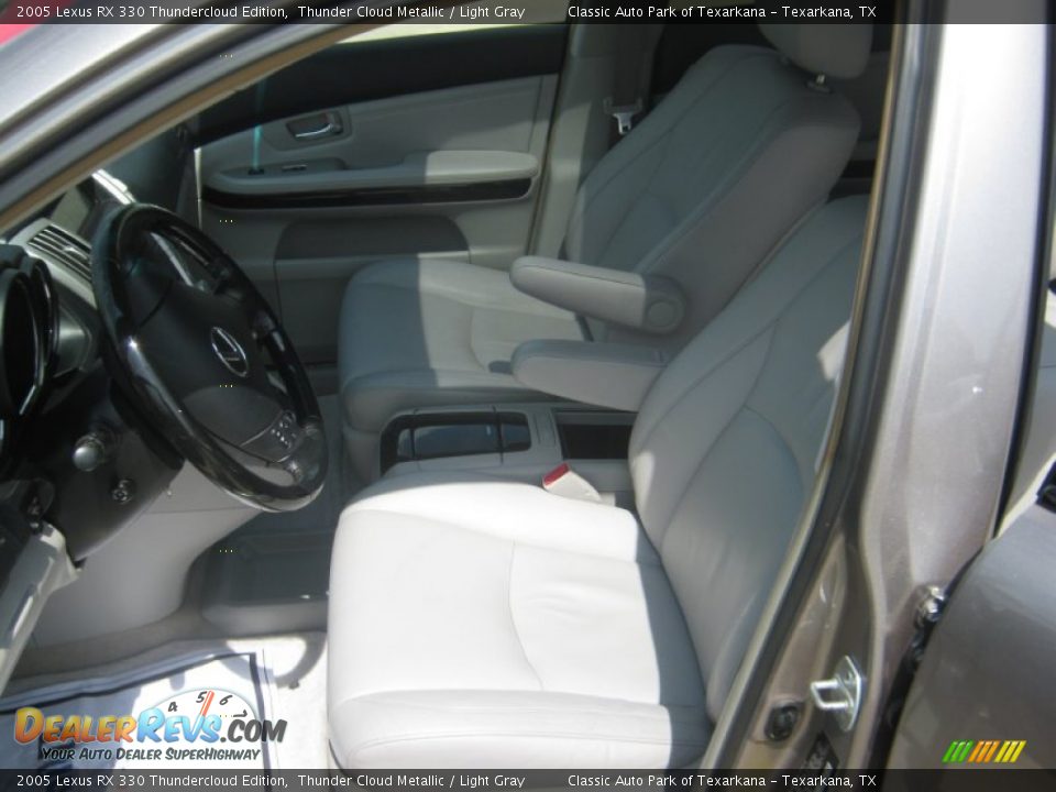 2005 Lexus RX 330 Thundercloud Edition Thunder Cloud Metallic / Light Gray Photo #13
