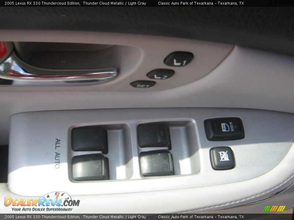 2005 Lexus RX 330 Thundercloud Edition Thunder Cloud Metallic / Light Gray Photo #17