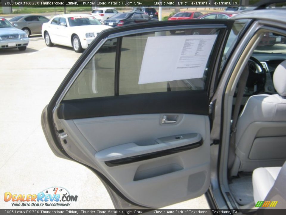 2005 Lexus RX 330 Thundercloud Edition Thunder Cloud Metallic / Light Gray Photo #18