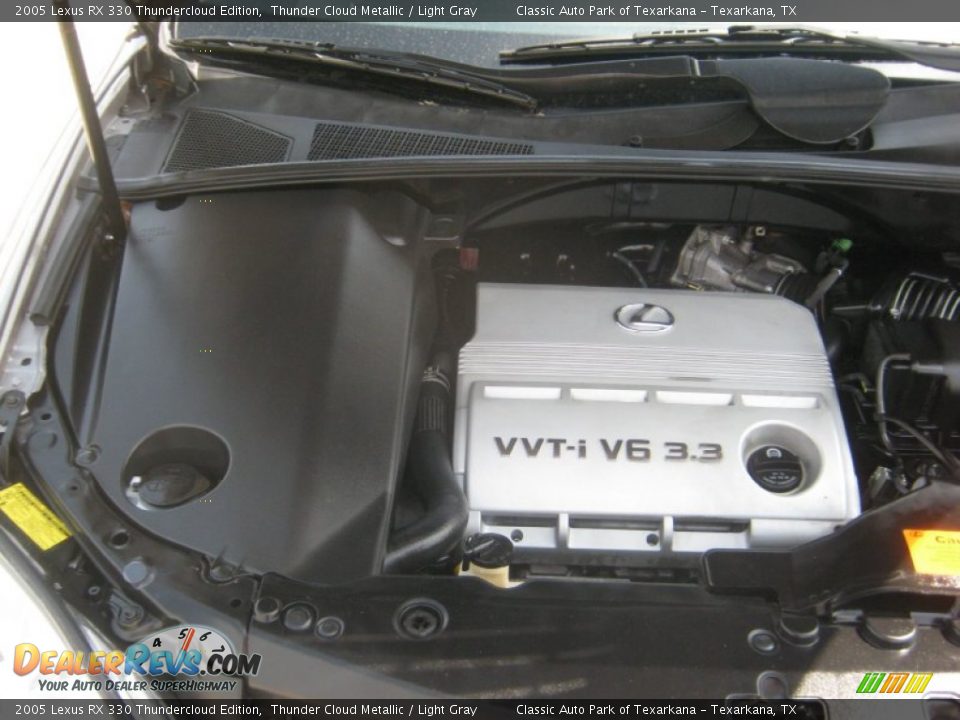 2005 Lexus RX 330 Thundercloud Edition Thunder Cloud Metallic / Light Gray Photo #23