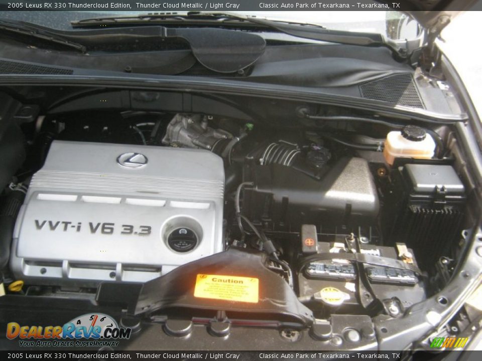 2005 Lexus RX 330 Thundercloud Edition Thunder Cloud Metallic / Light Gray Photo #24