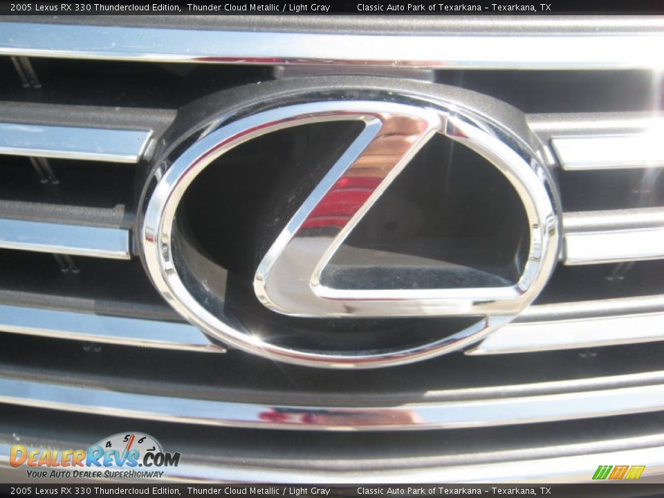 2005 Lexus RX 330 Thundercloud Edition Thunder Cloud Metallic / Light Gray Photo #25