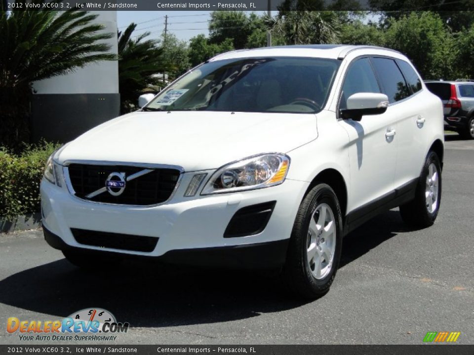 2012 Volvo XC60 3.2 Ice White / Sandstone Photo #5
