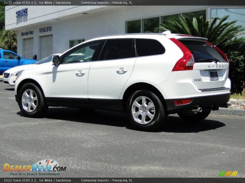 2012 Volvo XC60 3.2 Ice White / Sandstone Photo #6