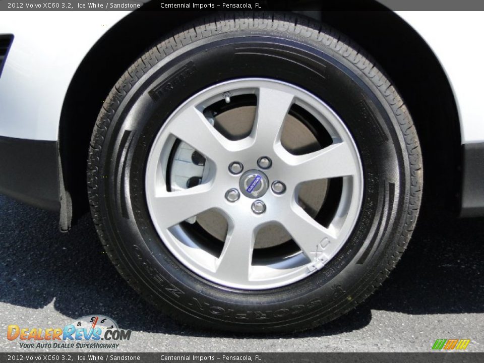 2012 Volvo XC60 3.2 Ice White / Sandstone Photo #22