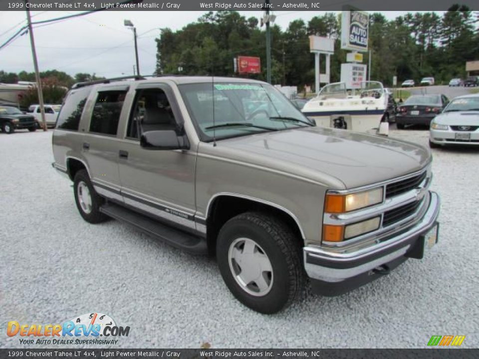 1999 Chevrolet Tahoe LT 4x4 Light Pewter Metallic / Gray Photo #1