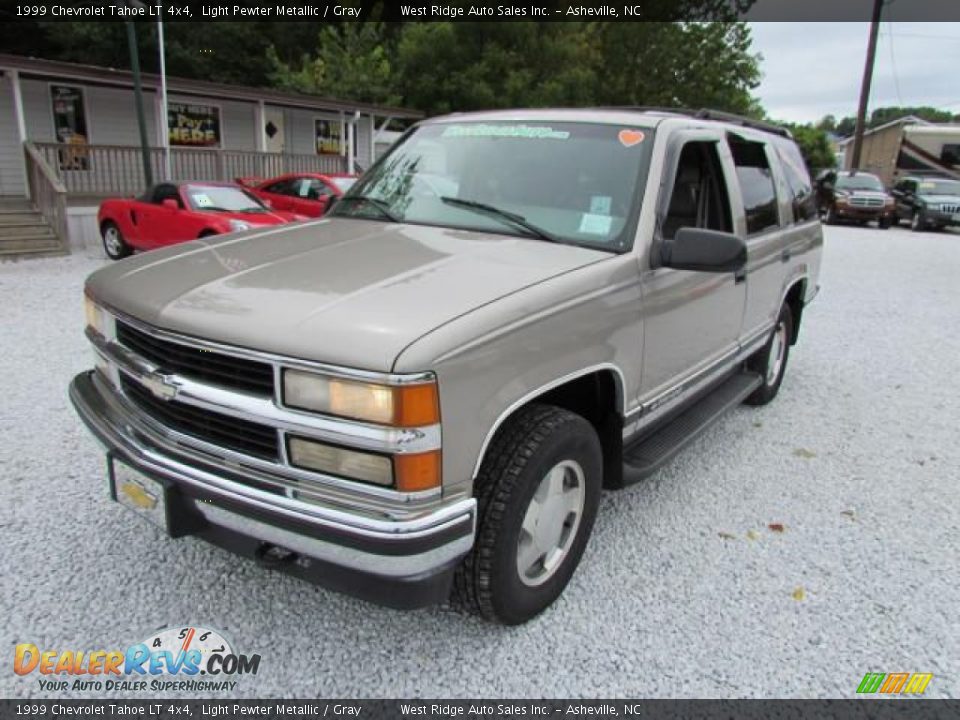 1999 Chevrolet Tahoe LT 4x4 Light Pewter Metallic / Gray Photo #11