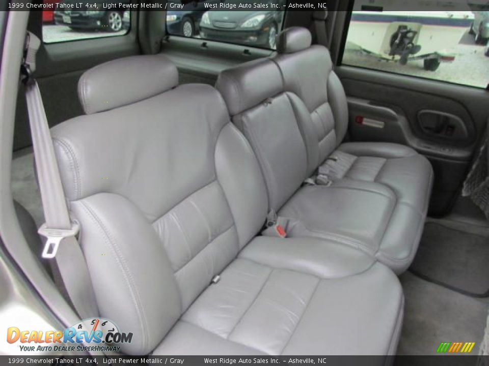 1999 Chevrolet Tahoe LT 4x4 Light Pewter Metallic / Gray Photo #25