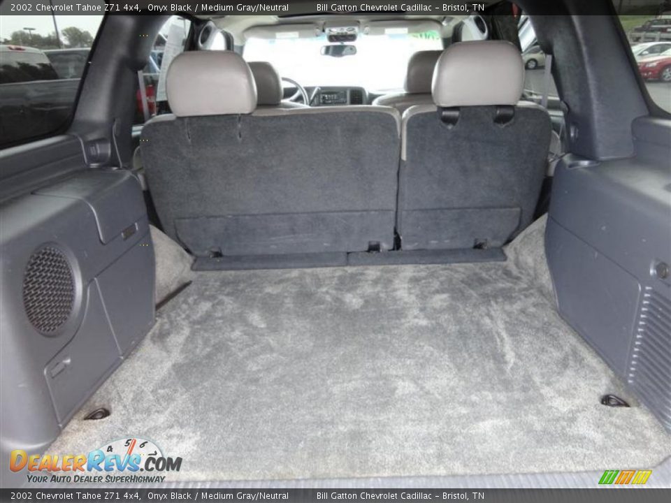 2002 Chevrolet Tahoe Z71 4x4 Onyx Black / Medium Gray/Neutral Photo #4