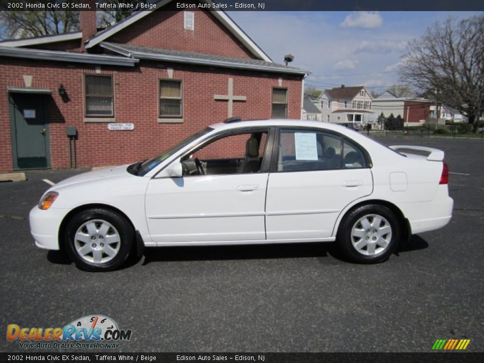 Taffeta White 2002 Honda Civic EX Sedan Photo #1