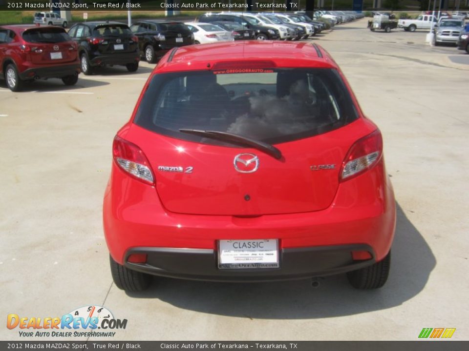 2012 Mazda MAZDA2 Sport True Red / Black Photo #4