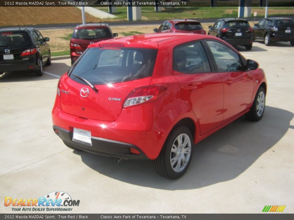 2012 Mazda MAZDA2 Sport True Red / Black Photo #5