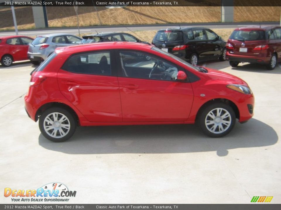 2012 Mazda MAZDA2 Sport True Red / Black Photo #6