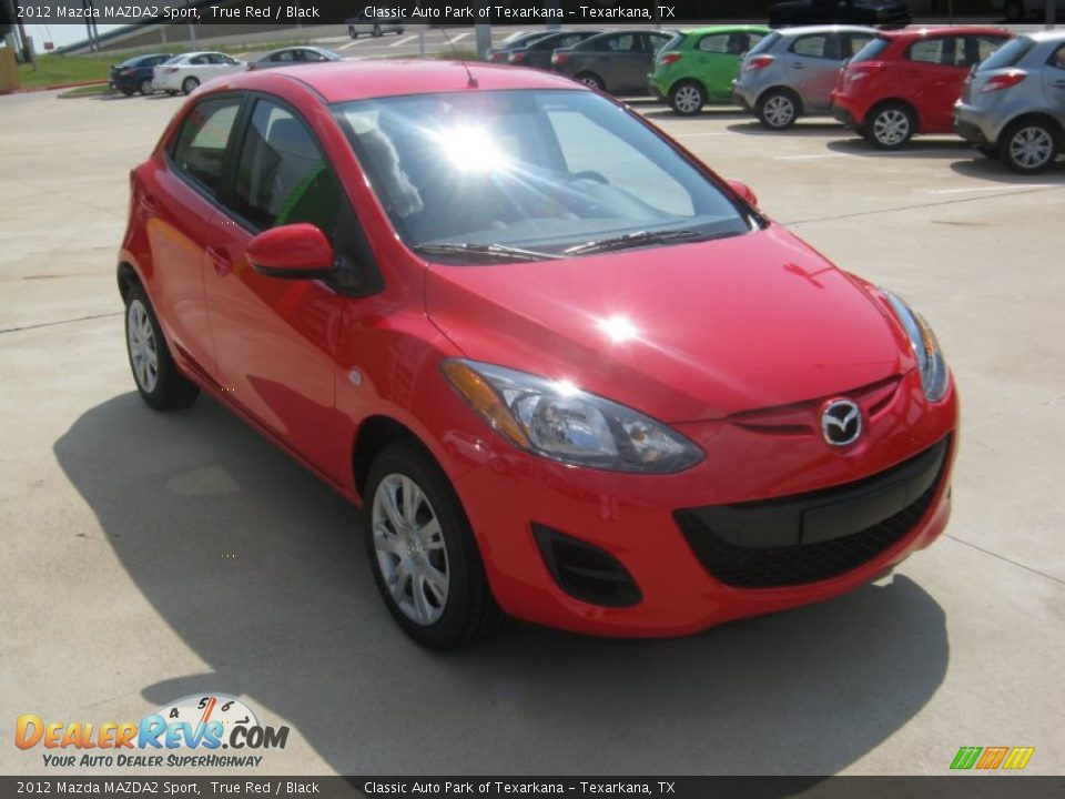 2012 Mazda MAZDA2 Sport True Red / Black Photo #7
