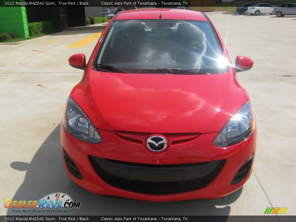 2012 Mazda MAZDA2 Sport True Red / Black Photo #8