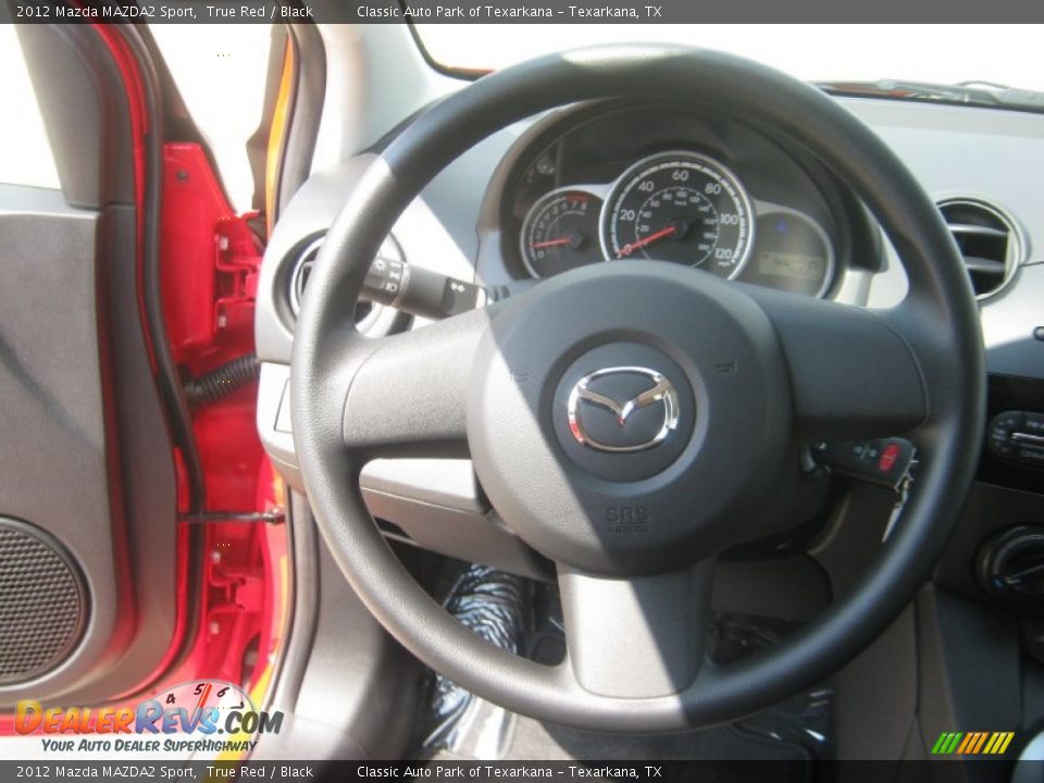 2012 Mazda MAZDA2 Sport True Red / Black Photo #10