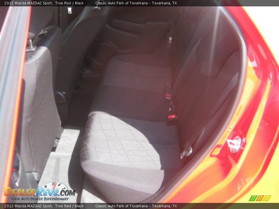 2012 Mazda MAZDA2 Sport True Red / Black Photo #13