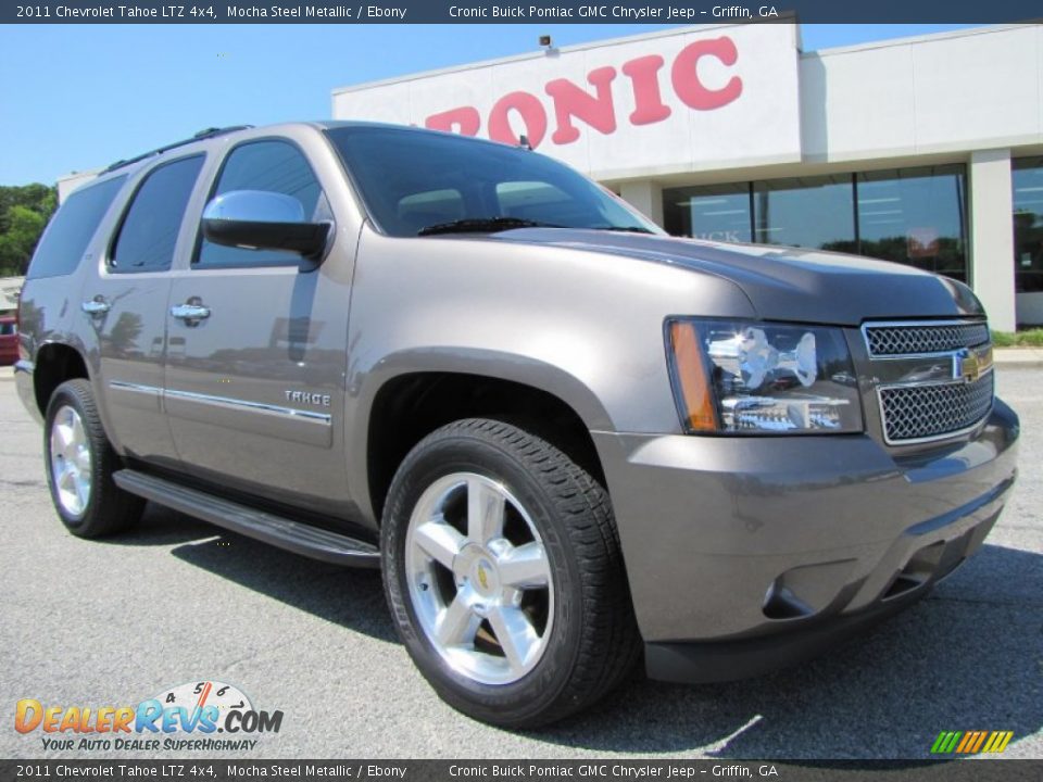 2011 Chevrolet Tahoe LTZ 4x4 Mocha Steel Metallic / Ebony Photo #1