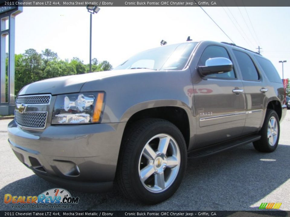 2011 Chevrolet Tahoe LTZ 4x4 Mocha Steel Metallic / Ebony Photo #3