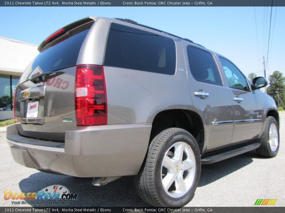 2011 Chevrolet Tahoe LTZ 4x4 Mocha Steel Metallic / Ebony Photo #7