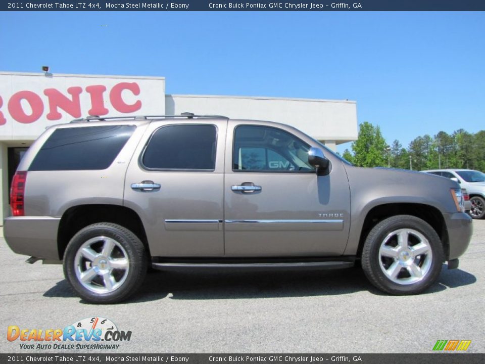 2011 Chevrolet Tahoe LTZ 4x4 Mocha Steel Metallic / Ebony Photo #8