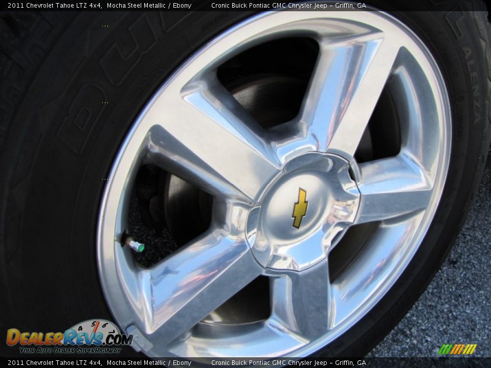 2011 Chevrolet Tahoe LTZ 4x4 Mocha Steel Metallic / Ebony Photo #9