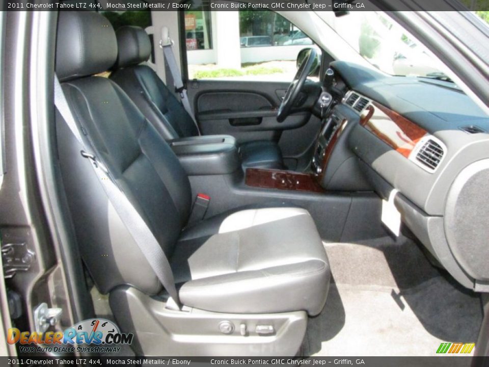 2011 Chevrolet Tahoe LTZ 4x4 Mocha Steel Metallic / Ebony Photo #19