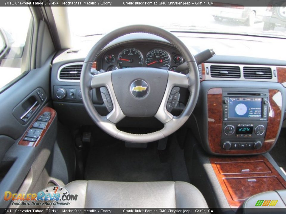 2011 Chevrolet Tahoe LTZ 4x4 Mocha Steel Metallic / Ebony Photo #22