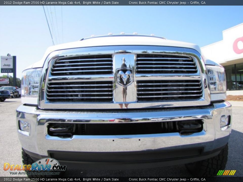 2012 Dodge Ram 2500 HD Laramie Mega Cab 4x4 Bright White / Dark Slate Photo #2