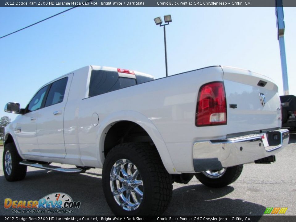 2012 Dodge Ram 2500 HD Laramie Mega Cab 4x4 Bright White / Dark Slate Photo #5