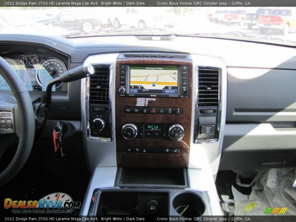 2012 Dodge Ram 2500 HD Laramie Mega Cab 4x4 Bright White / Dark Slate Photo #15