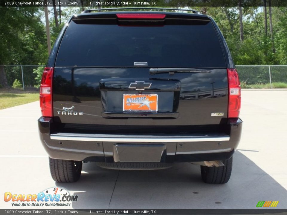 2009 Chevrolet Tahoe LTZ Black / Ebony Photo #6