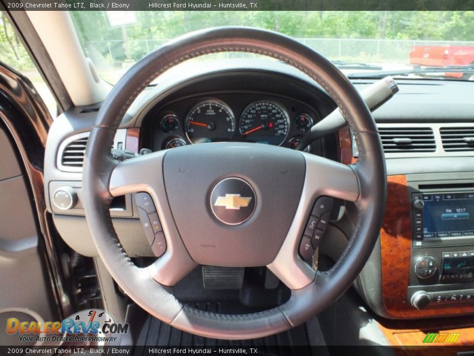 2009 Chevrolet Tahoe LTZ Black / Ebony Photo #33