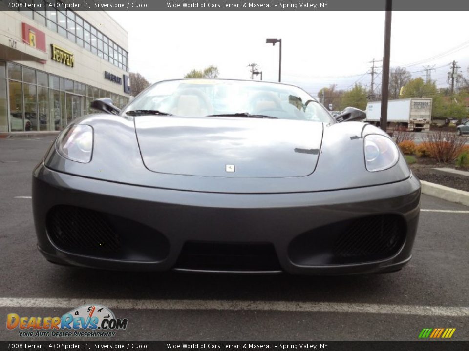 2008 Ferrari F430 Spider F1 Silverstone / Cuoio Photo #2