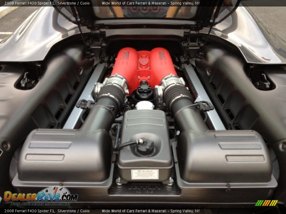 2008 Ferrari F430 Spider F1 4.3 Liter DOHC 32-Valve VVT V8 Engine Photo #11