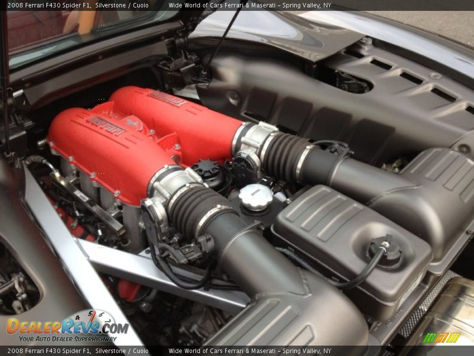 2008 Ferrari F430 Spider F1 4.3 Liter DOHC 32-Valve VVT V8 Engine Photo #12
