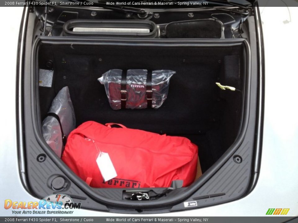 2008 Ferrari F430 Spider F1 Trunk Photo #13