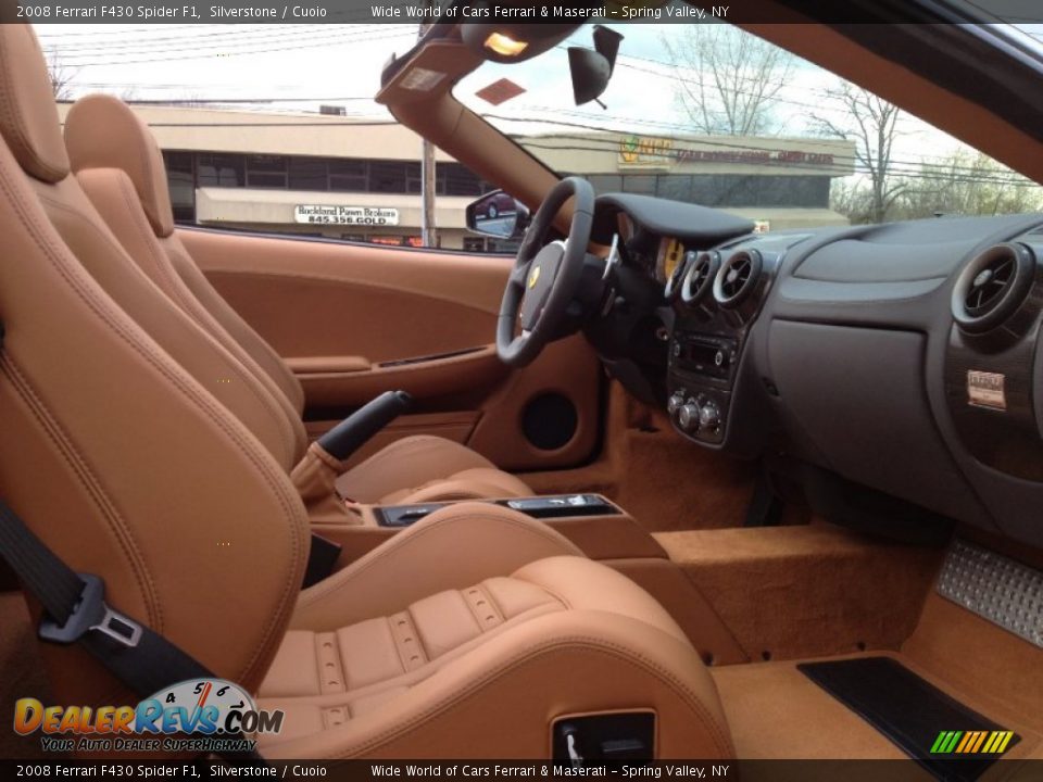 Cuoio Interior - 2008 Ferrari F430 Spider F1 Photo #15