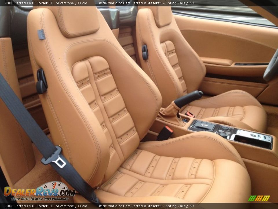 Cuoio Interior - 2008 Ferrari F430 Spider F1 Photo #17