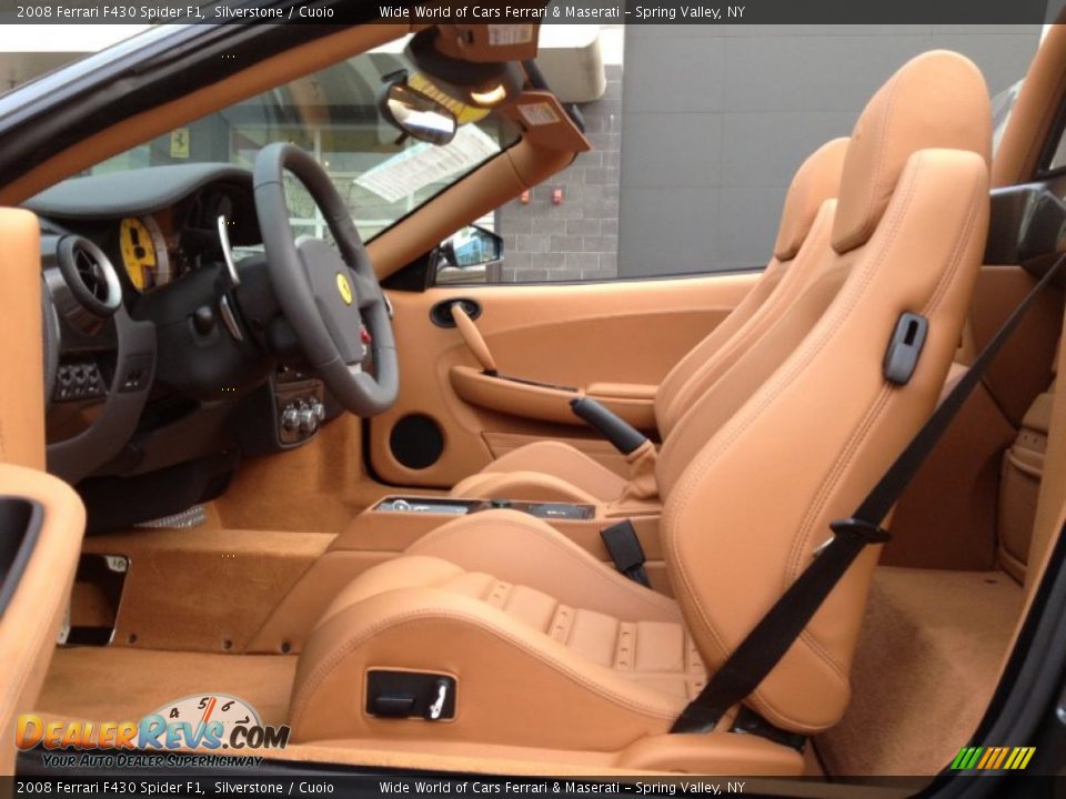 Cuoio Interior - 2008 Ferrari F430 Spider F1 Photo #18