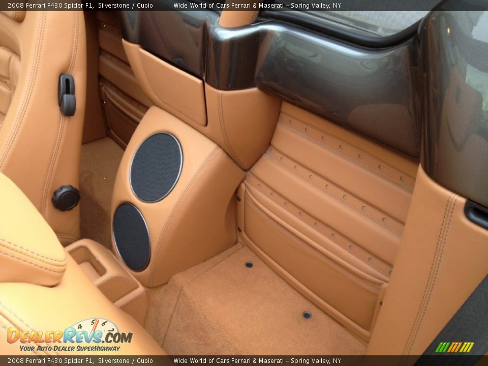 Cuoio Interior - 2008 Ferrari F430 Spider F1 Photo #21